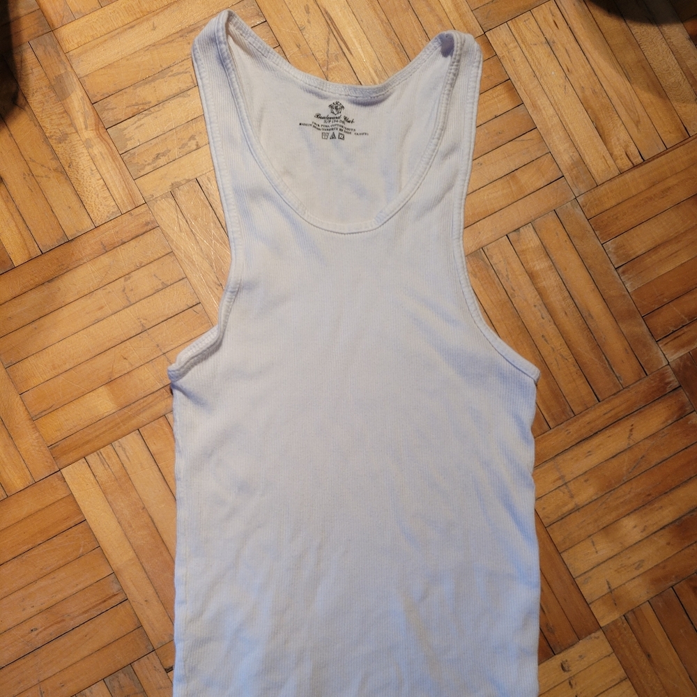 Plain White Tank Top